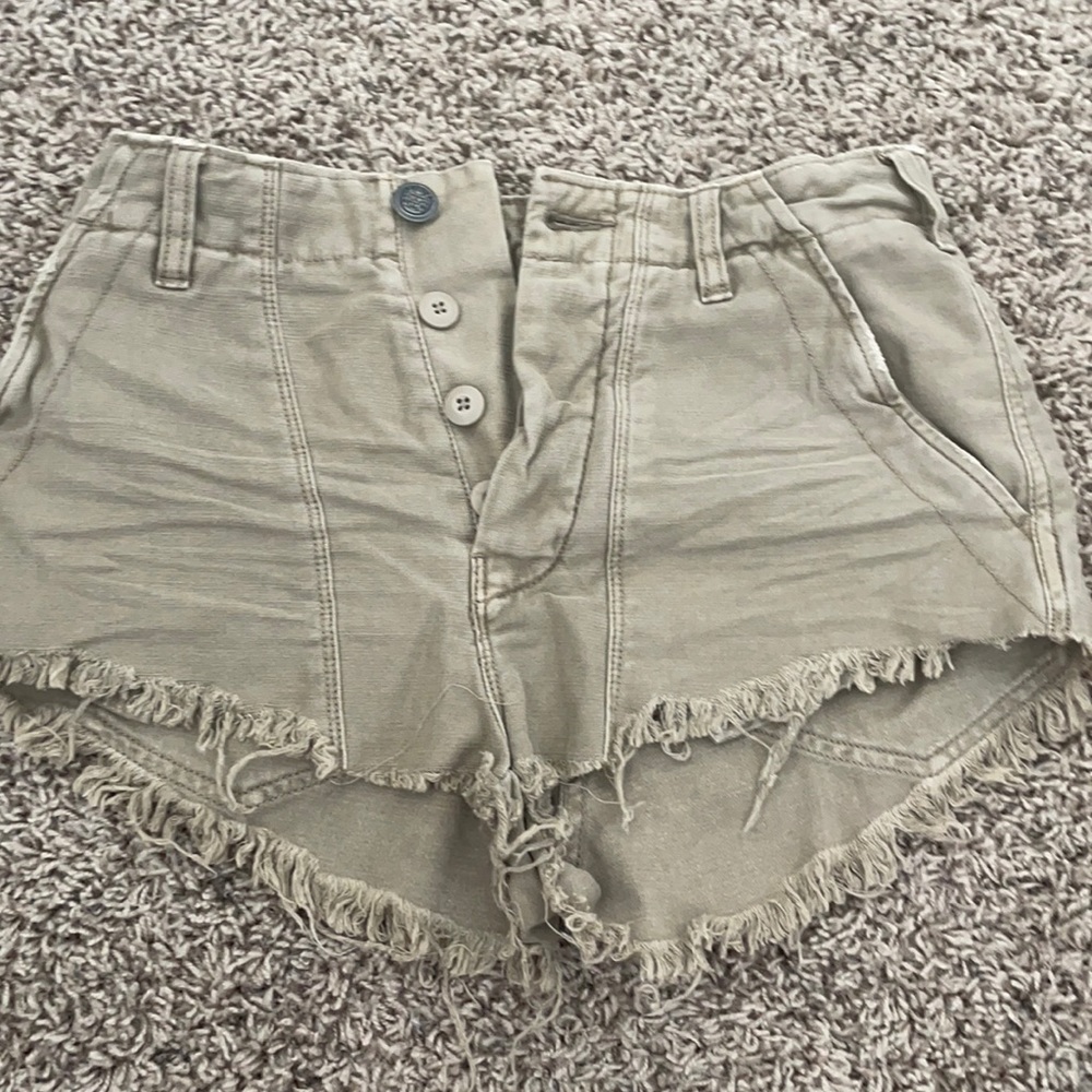 Free people jean shorts